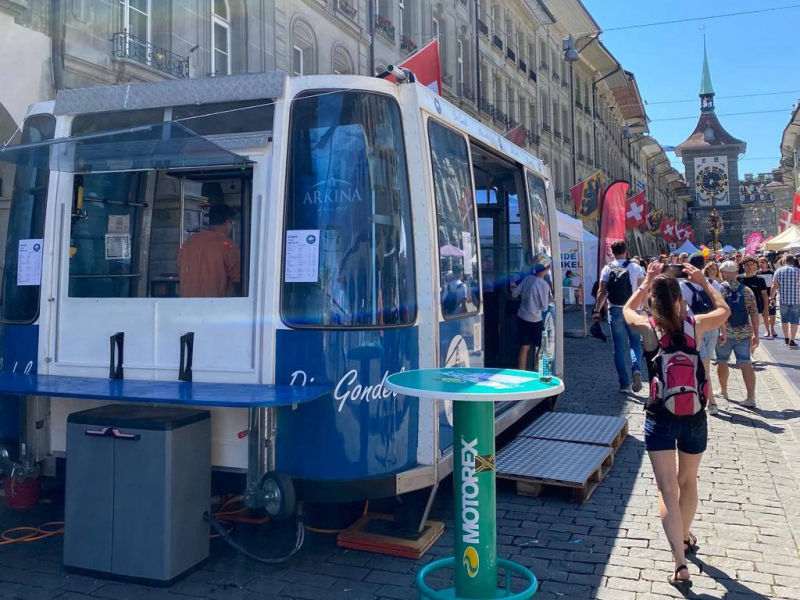 Die Gondel am Bärner Stadtfescht 2022