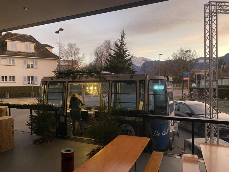 Die Gondel im KK Thun am Vogel Lisi 2023/2024