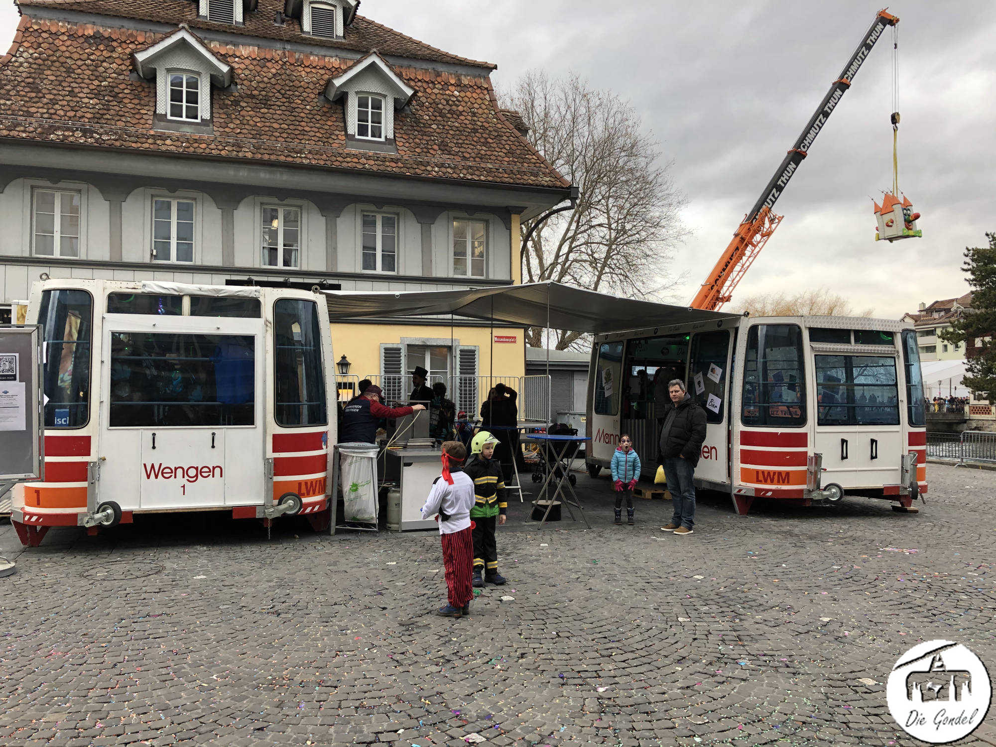 Die Gondel an der Thunerfasnacht 2020