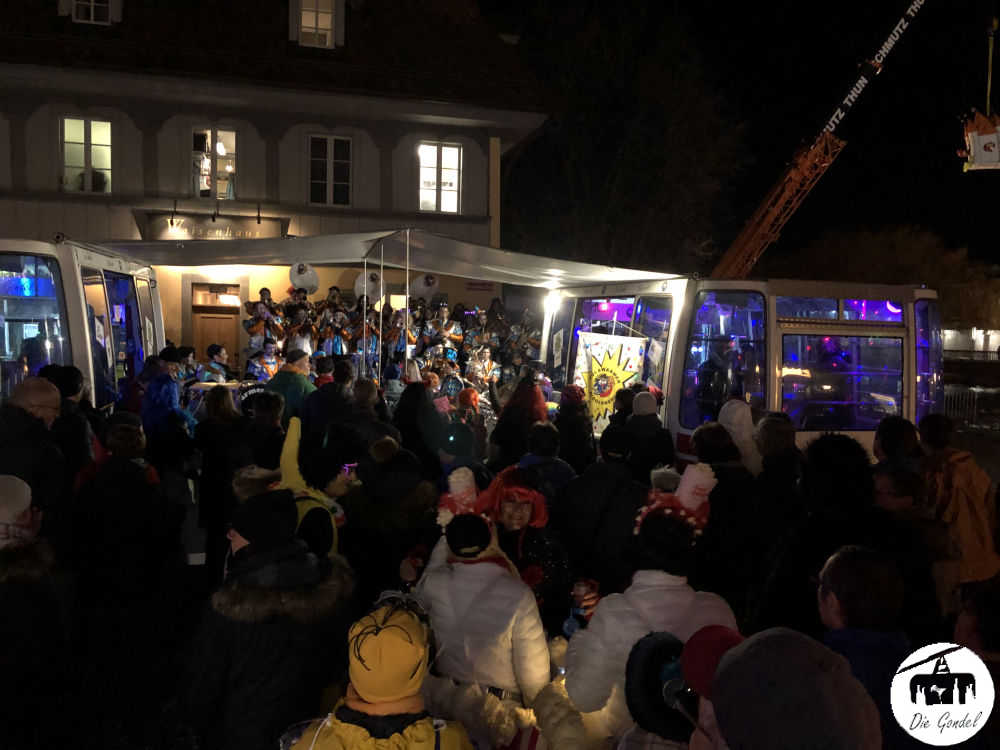 Die Gondel an der Thunerfasnacht 2020